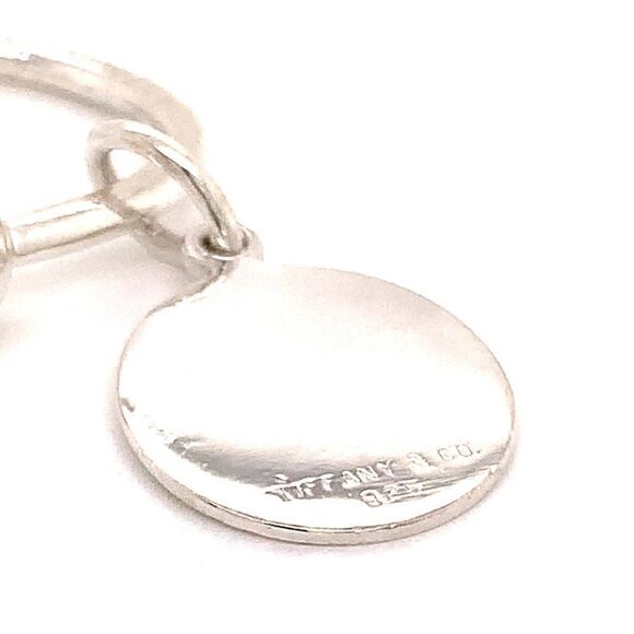 Tiffany & Co Estate Sterling Silver Keychain 9.2 Grams TIF151 - Picture 6 of 12